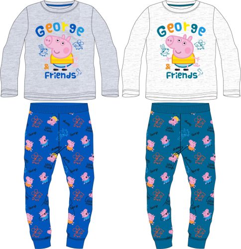 Purcelușa Peppa Friends copii lungi pijamale 92-116 cm