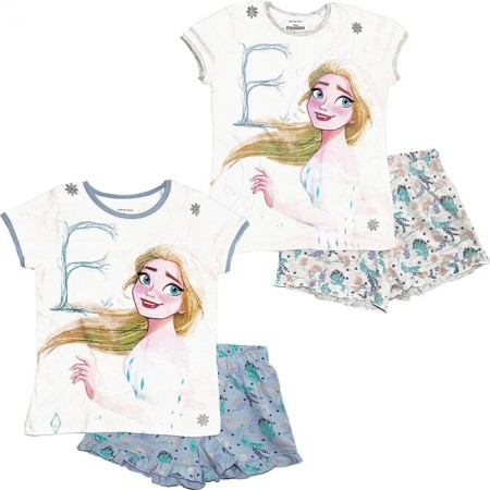 Disney Regatul de gheață copii short pijamale 104-134 cm