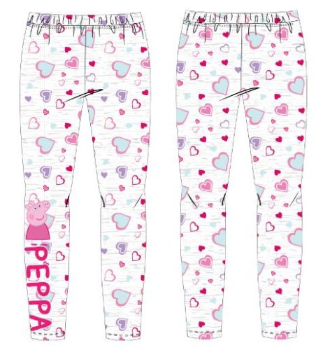 Purcelușa Peppa Heart copii leggings 92-116 cm