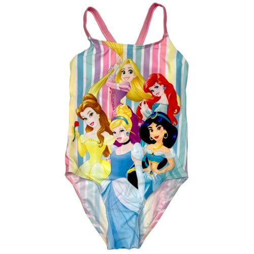 Prințesele Disney Striped copii costum de baie, de înot 98-128 cm