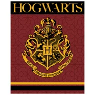 Harry Potter Crest pătură coral fleece 120x150cm