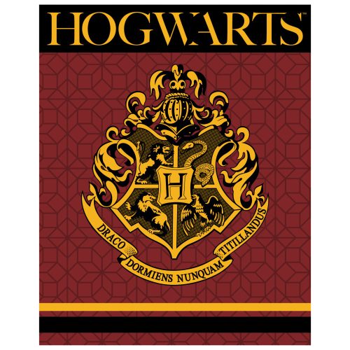 Harry Potter Crest Coral fleece pătură polară 120x150cm