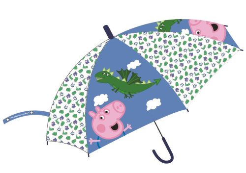 Purcelușa Peppa Dino copii umbrelă semi-automată Ø74 cm