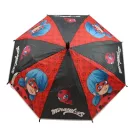 Miraculos: Buburuza și Motan Noir umbrelă semi-automată pentru copii Ø74 cm