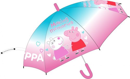 Purcelușa Peppa copii umbrelă semi-automată Ø74 cm