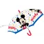 Disney Mickey  umbrelă transparentă semi-automată pentru copii Ø74 cm
