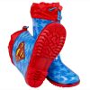Superman copii cizme de cauciuc 25-34