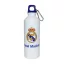 Real Madrid Emblem sticlă de aluminiu cu cârlig 500 ml