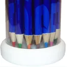 Real Madrid Emblem set de creioane colorate în cutie 3D 12 buc