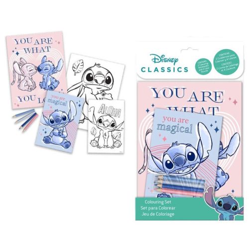 Disney Lilo și Stitch Magical carte de colorat set
