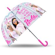   Barbie Strong Girls umbrela transparentă pentru copii Ø70 cm