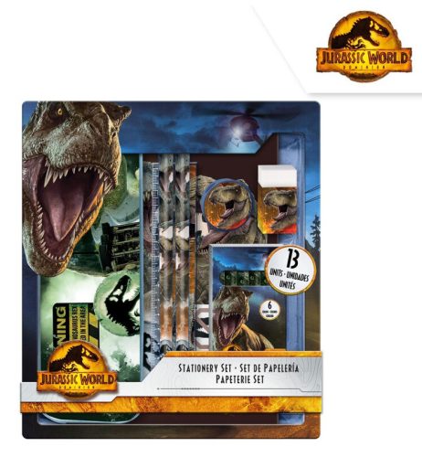 Jurassic World papetărie set (13 bucăți)