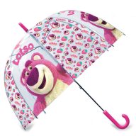   Disney Povestea Jucăriilor Lotso Strawberry umbrelă transparentă pentru copii Ø70 cm