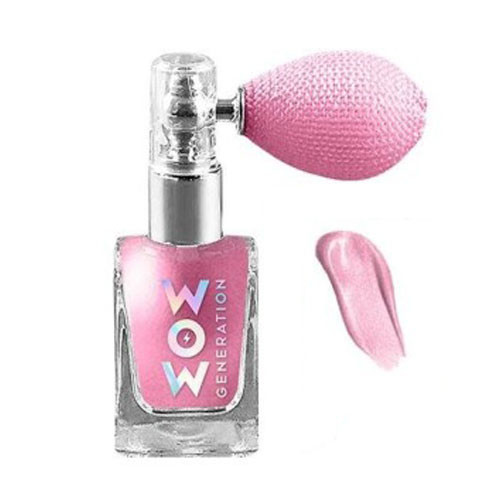 WOW Generation roz sclipici body spray pentru corp.