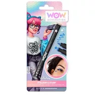 WOW Generation set tuș albastru pentru ochi și ștampilă