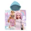 Barbie Together poncho prosop de plajă 60x120 cm