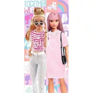 Barbie Together  prosop de baie, prosop de plajă 70x140cm