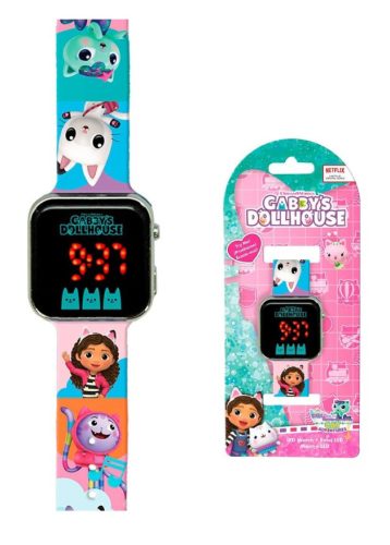 Gabby's Dollhouse ceas LED digital