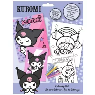 Hello Kitty Kuromi set de colorat