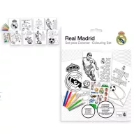Real Madrid Hala set de colorat cu autocolante