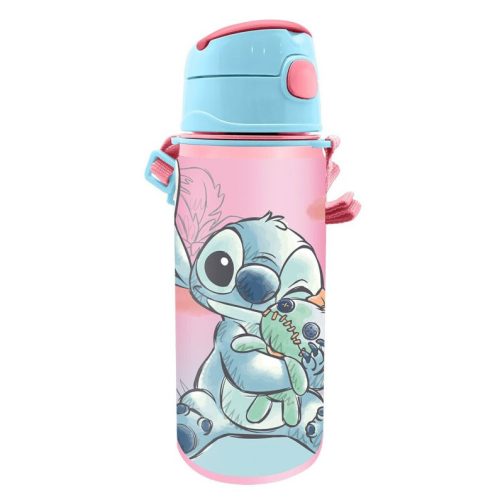 Disney Lilo și Stitch Cheeky aluminium sticlă de apă cu agățătoare 600 ml