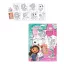 Gabby's Dollhouse Set de colorat Smoothie Land cu autocolante