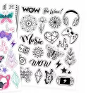 WOW Generation Fashion tatuaj 2 foi
