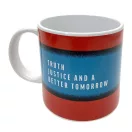 Superman Justice cană de porțelan 325 ml (11 oz) în cutie de cadou