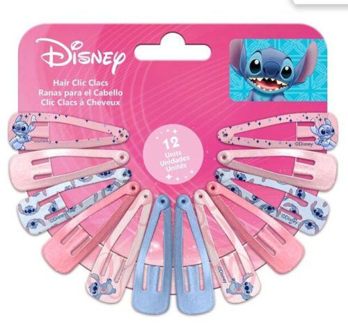 Disney Lilo și Stitch Cheeky set de agrafe de păr 12 bucăți os