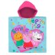 Purcelușa Peppa Smile prosop de plajă poncho 60x120 cm