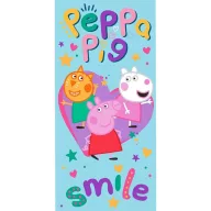   Purcelușa Peppa Smile prosop de baie, prosop de plajă 70x140cm