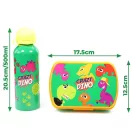 Dinozaur Crazy set cutie de sandvici + sticlă de aluminiu