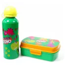 Dinozaur Crazy set cutie de sandvici + sticlă de aluminiu