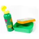 Dinozaur Crazy set cutie de sandvici + sticlă de aluminiu