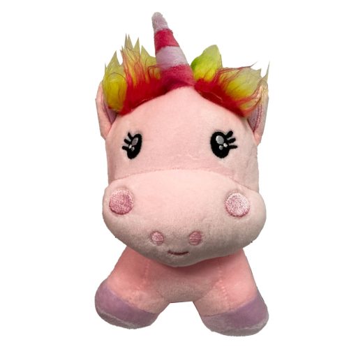 Unicorn Pink figurină din pluș 16 cm