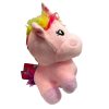 Unicorn Pink figurină din pluș 16 cm