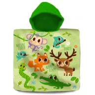 Animale Into the Forest poncho prosop de plajă 60x120 cm