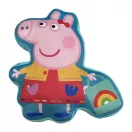 Purcelușa Peppa Shopping pernă decorativă 35 cm catifea
