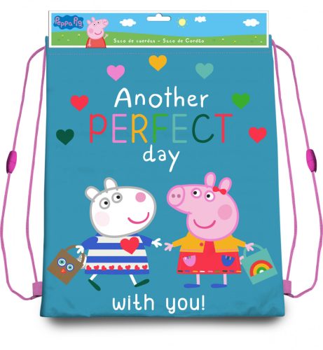 Purcelușa Peppa sac de sport sac de sport sac de gimnastică 40 cm