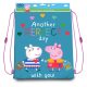 Purcelușa Peppa sac de sport sac de sport sac de gimnastică 40 cm