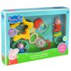 Purcelușa Peppa Fun set de zornăitoare și inele dentare pentru bebeluși, 5 buc
