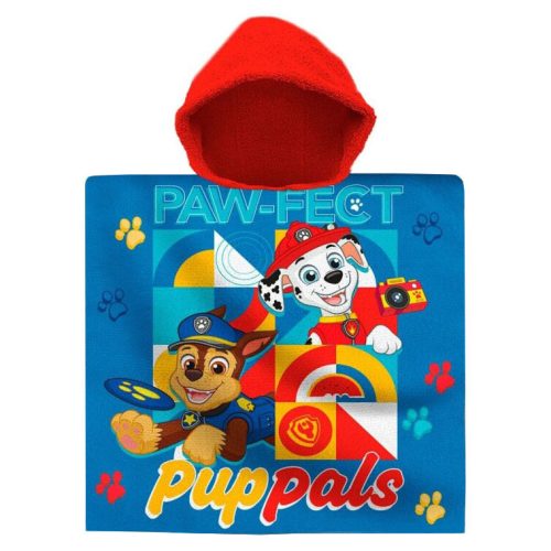 Patrula Cățelușilor Paw-fect prosop de plajă poncho 60x120 cm