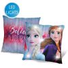 Disney Regatul de gheață pernă cu iluminare cu LED-uri, pernă decorativă 40x40 cm