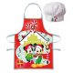 Disney Minnie and Mickey Christmas copii șorț set de 2 piese