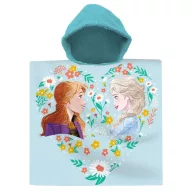   Disney Regatul de gheață Flower poncho prosop de plajă 60x120 cm