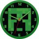 Minecraft Green ceas de perete 25 cm