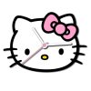 Hello Kitty Bow Ceas de perete XL 50 cm