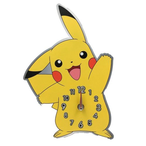 Pokémon Pika Ceas de perete din metal 3D 27 cm