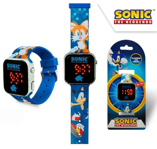 Sonic Ariciul Tails ceas digital cu LED-uri
