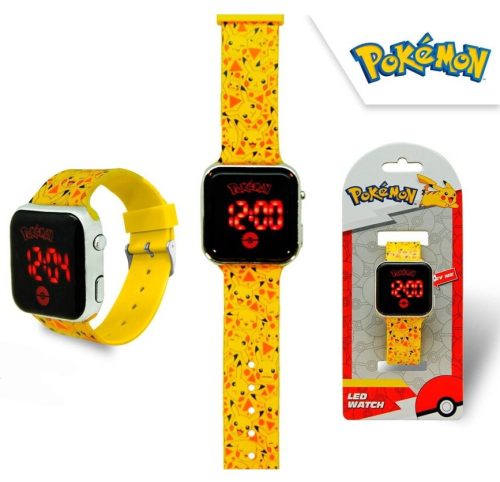Pokémon Pikachu ceas digital cu LED-uri